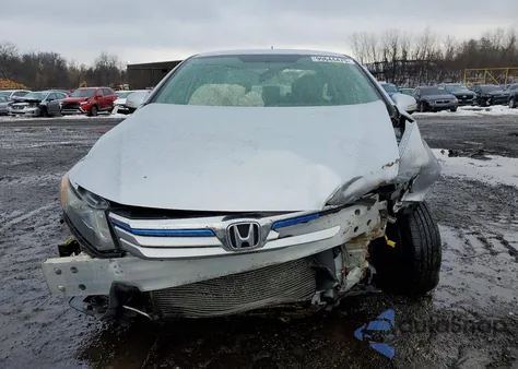 2012 Honda Civic Hybrid L from USA, damaged, VIN JHMFB4F38CS002292